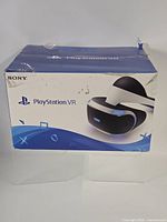 Front and top of original PlayStation VR retail box