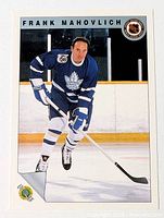 Front of Frank Mahovlich Parkhurst card