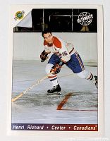 Front of Henri Richard Upper Deck Ultimate Team card