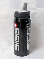 Full view of SIGG bottle with lid