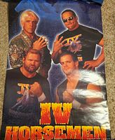 WCW Four Horsemen poster showing four wrestlers and title text
