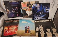 Six LPs including Doobie Brothers and The Knack