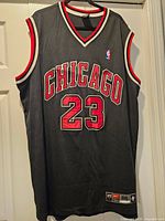 Front view of the jersey showing CHICAGO text and number 23