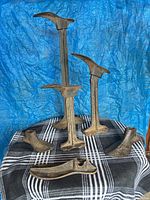 All six cobbler pieces on table