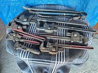 All ten tools laid out on a table