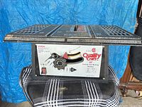 Front view of Quality Craft BTS-10 cutting and molding machine