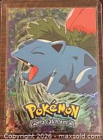 Front of Ivysaur Topps Pokémon card in sleeve