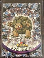 Front of Topps Pokémon trading card #76 Golem