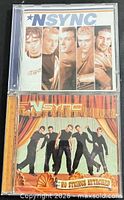 Front view showing both NSYNC CD jewel cases