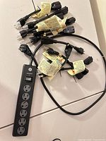 Overview of GE power strip and bundled short extenders