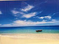 Close-up of sky and horizon detail