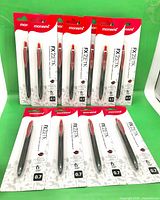 Group of eleven Monami FX Zeta pens in blister packs