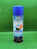 Front view of Doktor Doom Go Green insecticide aerosol can