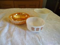 All three bowls side by side on table
