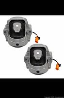 Stock image showing two identical Hamburg-Technic engine mounts