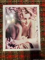 Front view of the 8x10 Drew Barrymore Guess campaign photograph