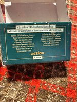 Retail box rear with lead crystal information