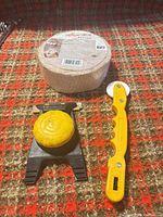 All three items together on surface