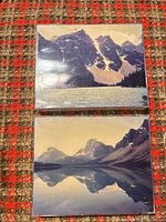 Both framed photographs front view