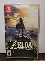 Front cover of Nintendo Switch The Legend of Zelda: Breath of the Wild game case