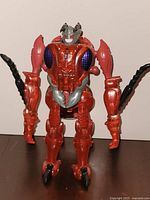 Inferno action figure front view in robot mode