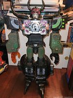 Front view of Dark Unicron figure standing upright