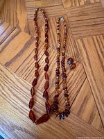 Overview of both necklaces and earrings