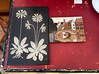 Both tiles side by side on tabletop