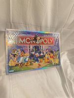 Front of sealed Monopoly The Walt Disney Edition board game