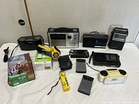 Overview of all electronics, foot pedals, smart plug box and puzzle