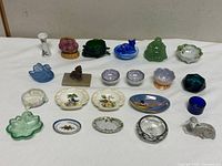 All 23 miniature collectibles laid out