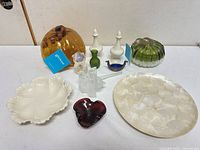 Overview of all 11 items on table