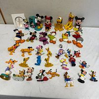 Full group of figurines and felt ornaments