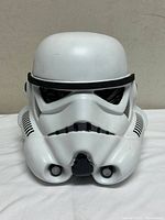 Front view of Stormtrooper helmet