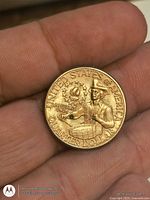 Reverse showing colonial drummer, QUARTER DOLLAR denomination