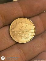 Obverse showing Queen Beatrix profile and legend