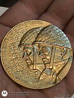 Obverse with two soldiers' portraits and Hebrew text