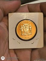 Obverse coat of arms side in 2×2 holder