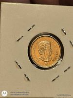 Obverse showing Queen Elizabeth II portrait in 2x2 holder