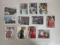 Fronts of all 12 cards displayed
