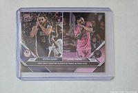 Front view of 2024 Topps Now card #128 in plastic sleeve