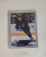 Front view of Bobby McMann Young Guns rookie card in sleeve