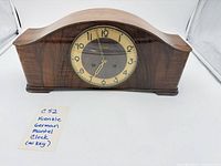 Full view of Kienzle mantel clock front