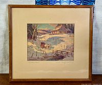 Framed print full view