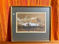 Framed artwork full view