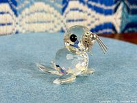 Front view of crystal seal showing overall design and clarity