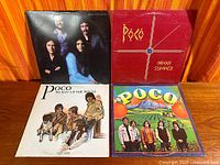 All four Poco album fronts