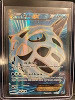 Front of Glalie EX card in holder