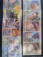 All 11 Pokémon GX cards laid out in sleeves