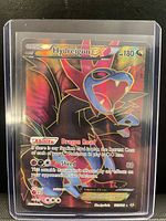 Front of Hydreigon EX card in top-loader